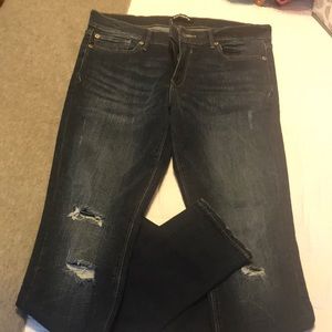 Express distressed denim